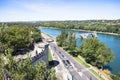 Saint Benezet bridge, Avignon, France Royalty Free Stock Photo