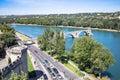 Saint Benezet bridge, Avignon, France Royalty Free Stock Photo