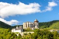 Saint Bertrand de Comminges cathedral in France Royalty Free Stock Photo