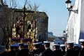 Saint Blas Procession in Carmona 21: Brass band