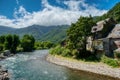 Saint-BÃÂ©at-Lez is a commune in the Haute-Garonne department in southwestern France Royalty Free Stock Photo