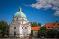 Poland, Warsaw, Saint Casimir`s Church is a Catholic church in Warsaw