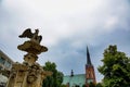 saint cathedral , image taken in stettin szczecin west poland, europe