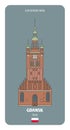 Saint Catherine church in Gdansk, Poland