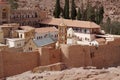 Saint Catherines Monastery in Sinai peninsula in Egypt Royalty Free Stock Photo