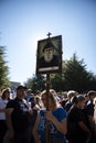 Saint Charbel procession at Annaya Lebanon