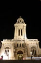 Saint Charles church, Monaco at night Royalty Free Stock Photo