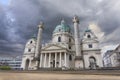 Saint Charles Church in Vienna, Austria Royalty Free Stock Photo