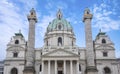 Saint Charles Church in Vienna, Austria Royalty Free Stock Photo