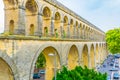 Saint Clement aqueduct in Montpellier, France