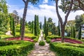 Saint Clotilde garden Jardines de Santa Clotilde, Lloret del Mar, Spain