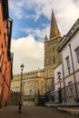 Saint Columb`s Cathedral. Derry Londonderry. Northern Ireland. United Kingdom Royalty Free Stock Photo