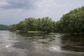 Saint Croix River and Shores at Taylors Falls Royalty Free Stock Photo