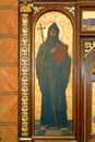 Saint Cyril, detail of Iconostasis in Greek Catholic Co-cathedral of Saints Cyril and Methodius in Zagreb