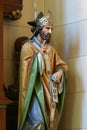 Saint Cyril, statue on the altar of St. Joseph in the Franciscan church of St. Francis of Assisi in Zagreb