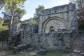 Saint denis Chapel near Grottes de Cales. Royalty Free Stock Photo
