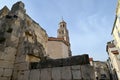 Saint Domnius Cathedral in old city of Split Royalty Free Stock Photo