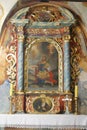 Saint Donatus altar, Church of the Assumption of the Virgin Mary in Remete, Zagreb