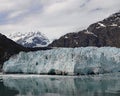 Saint Elias mountains and Margerie glacier Royalty Free Stock Photo