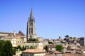 Saint-Emilion historical unesco village of best vineyards of Bordeaux in southwest France