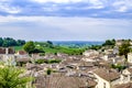 Saint Emilion town and landscape Bordeaux France