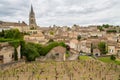 Saint-Emilion village and vineyard