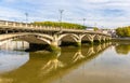 Saint Esprit bridge in Bayonne Royalty Free Stock Photo