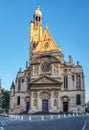 Saint-Etienne-du-Mont church in Paris, France Royalty Free Stock Photo