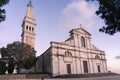 saint euphemia church on the hill in Rovinj Croatia Royalty Free Stock Photo