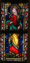 Saint Euphemia - Stained Glass in Cathedral of Sint-Truiden