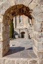 Saint Felix de Montceau abbey in Gigean - Hearault - Occitanie region - France