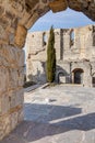 Saint Felix de Montceau abbey in Gigean - Hearault - Occitanie region - France