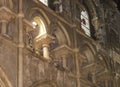 Saint Fin Barre`s Cathedral is cathedral in the city of Cork, Ireland. Sanctuary glass window