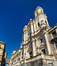 Saint Francis Church in Catania, Sicily Royalty Free Stock Photo