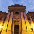 Saint Francois de Paule Church in Nice Royalty Free Stock Photo