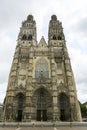 Saint Gatien Cathedral of Tours Royalty Free Stock Photo