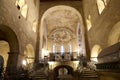Saint George Basilica interior within the Castle of Prague, Czech Republic