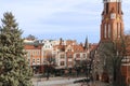 Saint George church in Sopot, Poland Royalty Free Stock Photo