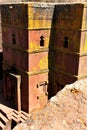 The Saint George Church - Lalibela Royalty Free Stock Photo