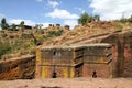 The Saint George Church - Lalibela Royalty Free Stock Photo