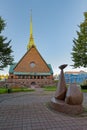 Saint George Church in Mariehamn, Aland, Finland Royalty Free Stock Photo