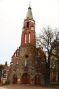 Saint George church in Sopot, Poland Royalty Free Stock Photo