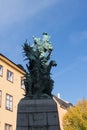 Saint George and the Dragon statue, Stockholm, Sweden Royalty Free Stock Photo
