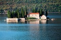 Saint George Island in Kotor Bay