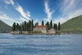 Saint George monastery in Perast