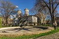 Saint George New Church in downtown Bucharest at kilometer 0