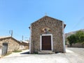 Saint George small Christian orthodox church in Pahiammos village in Cyprus Island