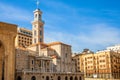 Saint Georges Maronite cathedral in the center of Beirut, Lebanon Royalty Free Stock Photo