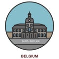 Saint-Ghislain. Cities and towns in Belgium