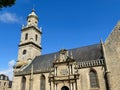 The Saint-Gildas church in Auray